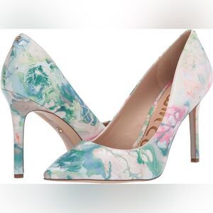 Sam Edelman 8 Hazel Pastel Tie Dye Pointe Toe Pump Heels